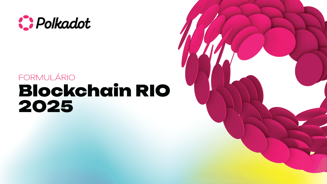 logotipo da comunidade Polkadot Brasil